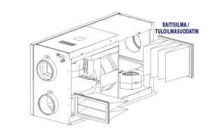 TULOSUODATIN SYSTEMAIR VR 400 DC